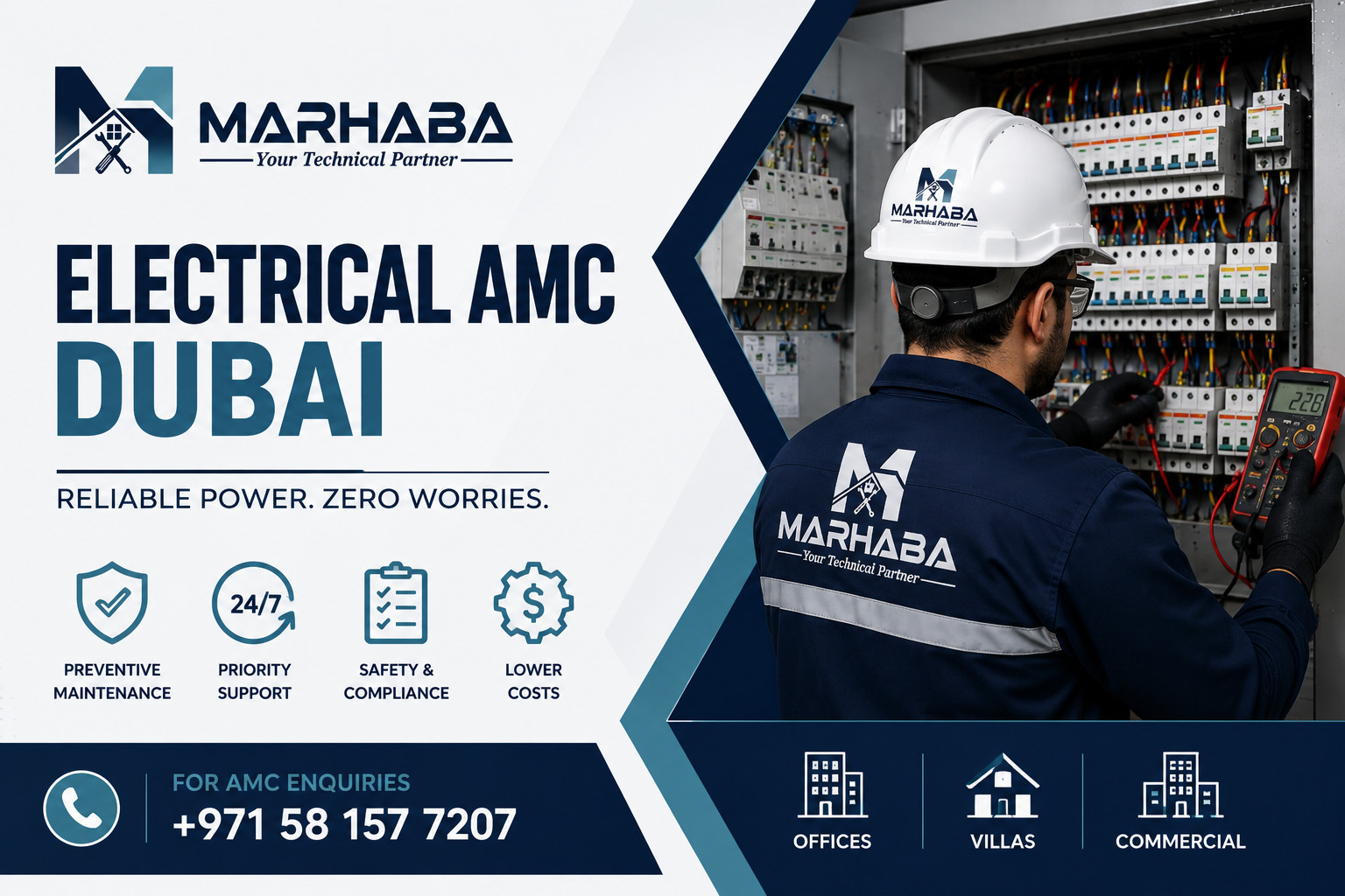 Electrical AMC Dubai: Cost, Inclusions & How to Choose the Right Contract
