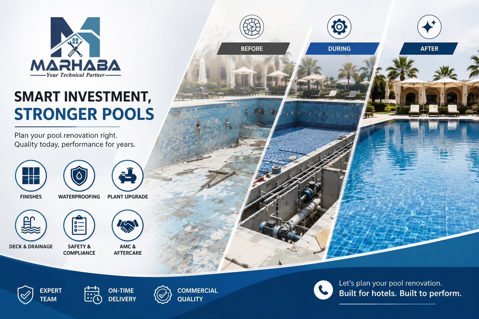 pool renovation cost Dubai