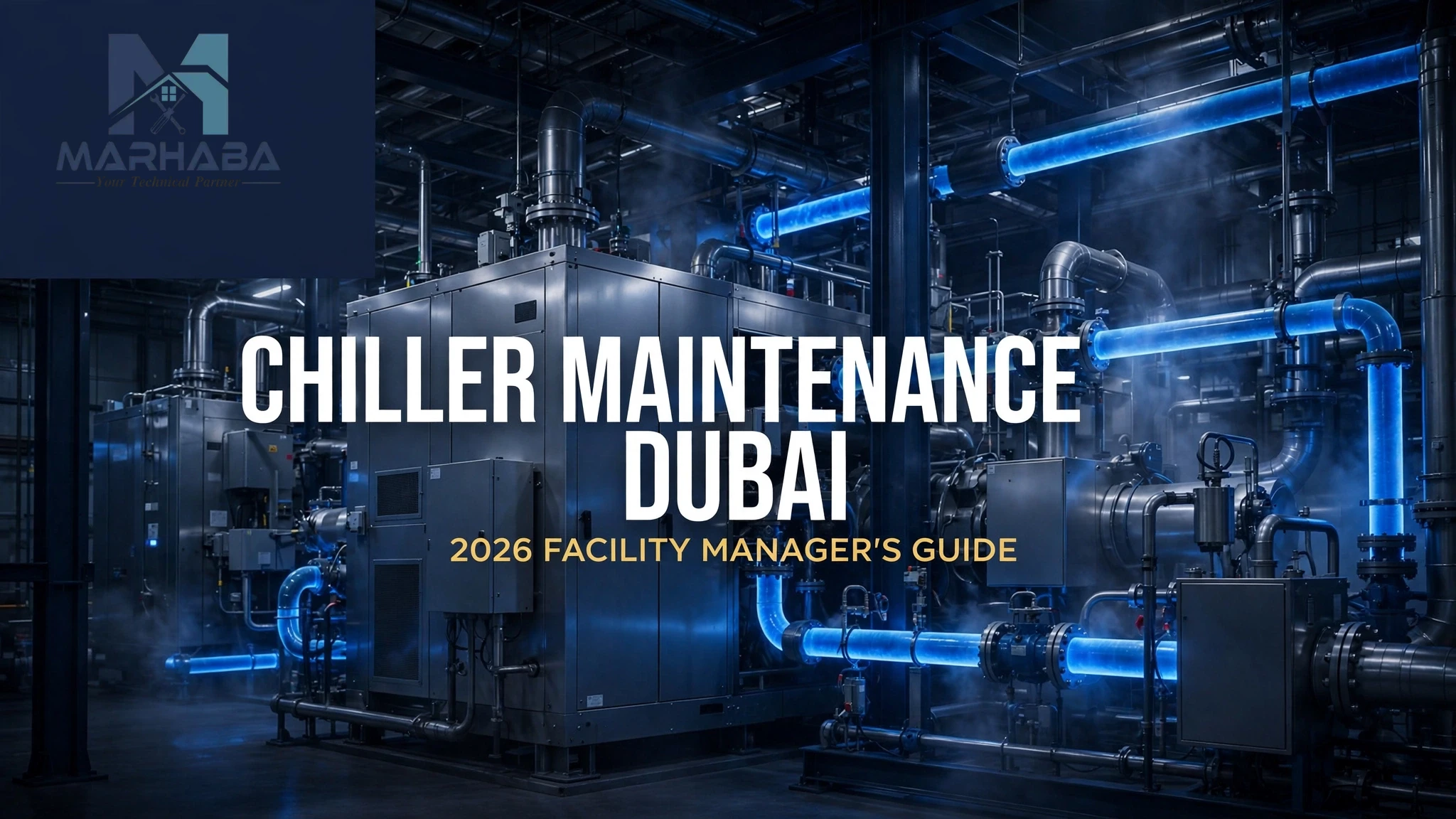 Chiller Maintenance Dubai 2026 Facility Manager's Guide - commercial chiller plant poster